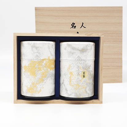 煎茶+玉露の2本セット（桐箱入り）