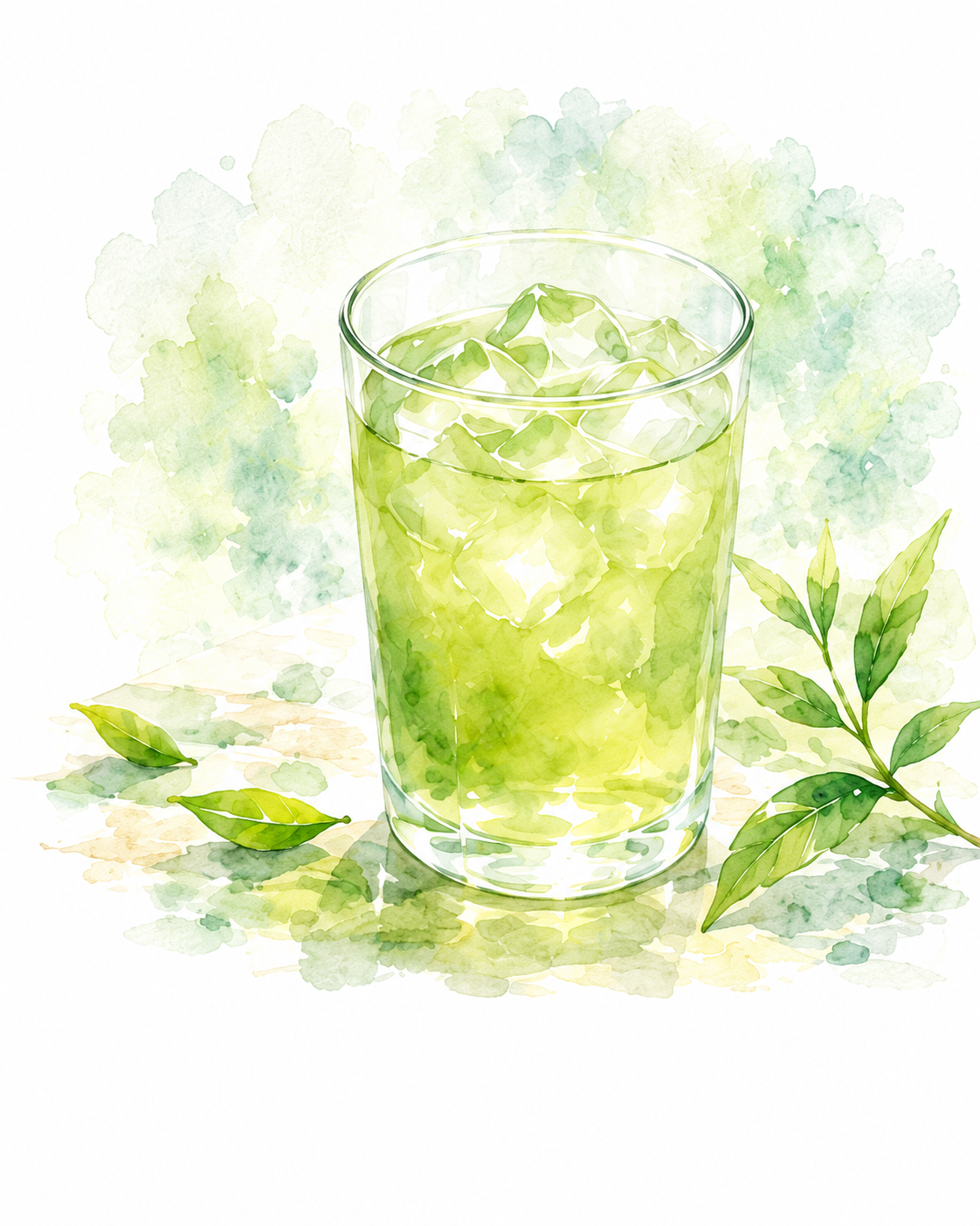 フィルターインボトル煎茶入りセットで楽しむ水出し煎茶のイメージ