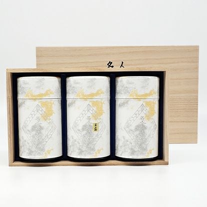 【煎茶+玉露】 名人憲太郎 3本入り (煎茶100g×2本/玉露110g)