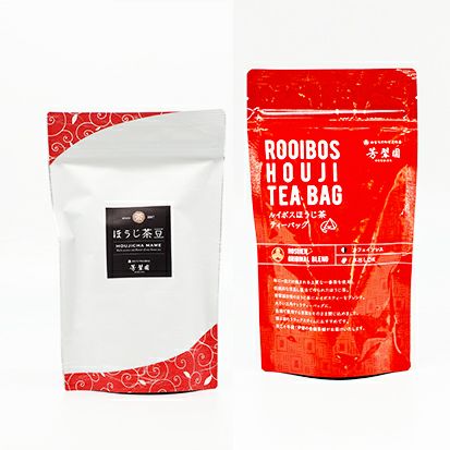 【お茶豆+ルイボスほうじ茶】 ほうじ茶豆とルイボスほうじ茶のコラボセット